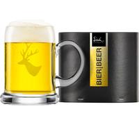Lot promotionnel comprenant 2 verres à bière Seidel 202/0,5 dans un tube cadeau CHALET 77120206, avec cadeau et don