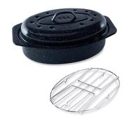 Lot Roaster 2 4 personnes avec grille Graniteware