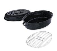 Lot Roaster 4 8 personnes avec grille Graniteware