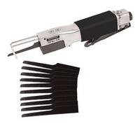 lot scie sabre pneumatique et 10 lames de rechange - Silverline G