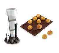 Lot set poche à douille et Flexi' plaque 12 choux