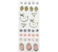 Lot Stickers Cygne 31 Pieces 25