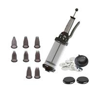 Lot tube piston à pression et coffret 6 douilles en tritan Classic De Buyer