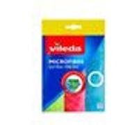 Vileda Chiffons microfibres UltraFresh 162660 - Traitement antibactérien 30 x 30 cm Lot 3 unités