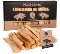 LOTS OF ZEN Bois de Palo Santo du Pérou - Lot de 20 Bâtons, Grand Format - Bâtons de Purification Spirituelle 100% Naturels, Récoltés à la Main de Manière Durable