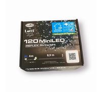 Lotti Chaîne Lumineux 120 Mini 8 Jeux Lumière pour Interne / Extérieur Blanche [EEK: non applicabile]