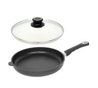 Lotus-Guss-Flachpfanne Ø 32cm, Dimensions Du Fond 24cm In ouvercle 32cm Et