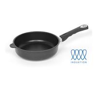 Lotus Poêle en Fonte à Bordure Élevée Ø 20cm Induction B15cm H7,5cm Fabriqué