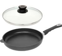 LOTUS POÊLE EN FUSION Poêle plate Ø 26cm L20,5cm H 5,1cm Poignée amovible avec couvercle