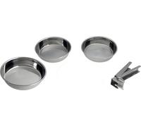 LotusGrill 9211414, Set mixte, Acier inoxydable, Acier inoxydable, Acier inoxydable, Amovible, Ergonomique