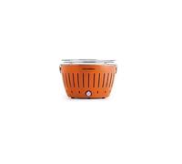 LotusGrill Barbecue G340 G-OR-34P Charbon de bois avec piles et câble USB Orange Mandarine