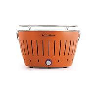 Lotusgrill - lotusgrill orange - Barbecue … charbon portable 35cm orange avec housse
