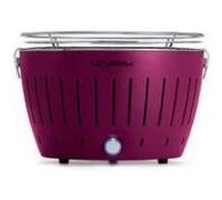 LotusGrill - NOUVEAU MODÈLE 2019 - Mini Barbecue LILAS Ø 25,8 cm avec piles et câble d'alimentation USB G