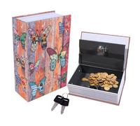 Lotvic Coffre-Fort de Livre avec Serrure à Combinaison, 18 * 11,5 * 5,5 cm Coffre-fort Secret pour Dictionnaire, Livre Coffre Fort, pour l'argent, Bijoux, Passeport