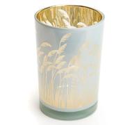 Lou-de-castellane Vase en verre - Blanc et or