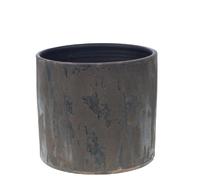 Lou-de-castellane Vase rond céramique - Noir