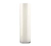 Lou-de-castellane Vase rond en verre - Blanc