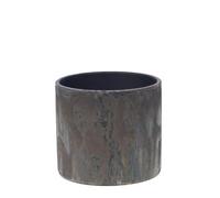 Lou-de-castellane Vase rond - Noir