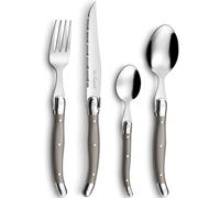 Lou Laguiole 24 pcs. service de couverts Tradition Taupe