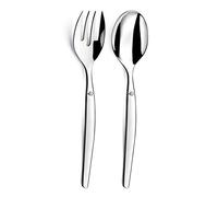 Lou Laguiole – Couverts de service Jet – Acier inoxydable 18/0, finition miroir, 255 mm – 2 couverts