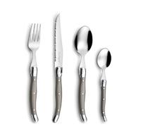 Lou Laguiole 24 pcs. service de couverts Tradition Taupe