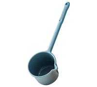 Louche à eau 12, 7 x 15, 2 x 45, 7 cm, cuillère en plastique avec long manche, verseur d'eau de bain suspendu pour cuisine, salle de bain, buanderie, soupe, plantes et usage domestique