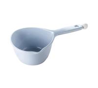Louche à eau avec poignée épaisse en forme de U avec bec court | Pelle à laver les cheveux pour la maison, la cuisine, la salle de bain, le camping, les voyages, le dortoir, les enfants