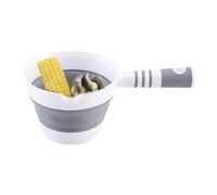 Louche à eau - Cuillère à eau de 26,7 cm, louche de bain portable pour la cuisine, cuillère de cuisine en silicone PP | Louches à eu pliables, pour maison, appartement, salle de bain, jardin, arrière
