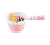 Louche à eau de cuisine pliable en silicone | Louche à eau pour maison, appartement, salle de bain, jardin, jardin, camping, pique-nique, pêche, randonnée