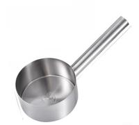Louche à eau en acier inoxydable à long manche pour soupe huile ustensile de cuisine 39 cm