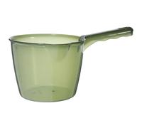 Louche à Eau Épaissie en PP Vert pour Maison Cuisine | Usage Polyvalent, Rangement Facile et Réutilisable, Style Élégant, pour Arrosage, Bain Cuisine