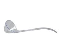 Louche à punch Transparent Plastique - Longueur env. 32 cm - Truelle Punch Cocktail - Cuillère Bowle créateur