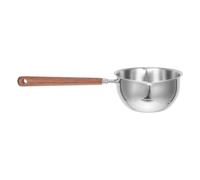Louche à Soupe en Inox avec Bec Verseur, Long Manche, Double Bec | Acier Inoxydable, Forme Inclinée Moderne, Sert Soupes et Sauces, Accès Facile aux Casseroles et Bols