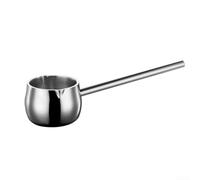 Louche à soupe grande capacité 28 x 9 cm en acier inoxydable | Bol profond de grande capacité, parfait pour les soupes, ragoûts, sauces, pour outil de cuisine polyvalent, acier inoxydable