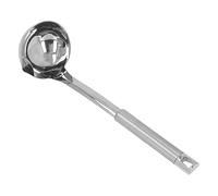 Louche à Soupe Séparateur D'huile, Sauce en Acier Inoxydable Séparateur de Graisse Cuillère à écumoire Hot Pot Cuillère à Filtre à Huile pour la Maison, le Restaurant, le Pique-nique
