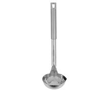 Louche à Soupe Séparateur D'Huile, Sauce en Acier Inoxydable, Séparateur de Graisse, Cuillère à écumoire, Filtre à Huile de Cuisine, Louche avec Long Manche pour Soupes, Sauces,