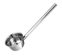 Louche Allongée en Acier Inoxydable 49x16x8,7cm à Long manche | Léger, Moulage D’Une Pièce, Surface Lisse sans Bavures, pour Arrosage Jardin Cuisine Familiale