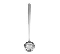 Louche avec Crochet à Soupe 310ml en Acier Inoxydable Profonde | Manche Long, Usage la Cuisine et Service, Design Épaissi et Profond, Entretien Facile, Argenté