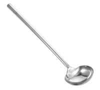 Louche Cuisine en Acier Inoxydable, Longue, pour Wok, Argenté