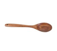 Louche Cuisine en Bois Manche Long, Grosse Cuillère antiadhésive | 32,5x6,8x1,2cm, Forme Profonde, Crochet Arrière, Finition Lisse, pour Porridge, Casseroles, Ramen et Cuisson Quotidienne