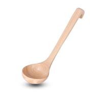 Louche en bois pour la cuisine, louche à long manche pour la soupe, casseroles artisanales pour la cuisine, cuillère de service, louche à soupe, cuillère en bois, louche en bois, cuillères à soupe en
