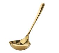 Louche Inox Louche à Soupe à Long Manche, Cuillère de Service en Acier Inoxydable 304 de Grande capacité, Outil de Cuisine à Prise Confortable pour les Repas à la Maison