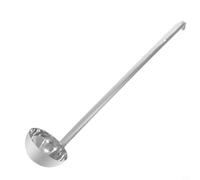 Louche Longue Mesure Anti-Brûlure Louche Longue Mesure Anti-Brûlure(F) | longue avec indicateur volume, protection chaleur, acier inoxydable , pour bord anti-goutte