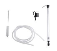 Loufy Kit de siphon automatique de 0,9 cm avec collier de serrage de 2,5 m, kit de siphonnage avec tube en plastique de qualité alimentaire pour bière