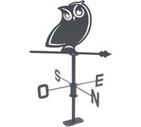 Louis Moulin Girouette Hibou 45 x 72,5 cm Anthracite