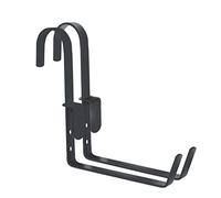 Louis Moulin Lot de Supports jardinières Fer Plat modulable Crochet 18 cm pour jardinière de 40 à 80 cm - Anthracite - Made in France