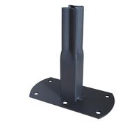 Louis Moulin Pack 4 Pieds Tube carré 20 à Visser 13x6x12 cm - Anthracite - Made in France