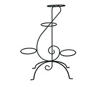 Louis Moulin Porte Plantes e Sol ht 80 pour Pot 20 cm Anthracite - Made in France