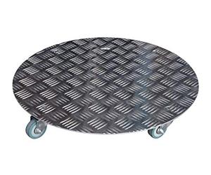 Louis Moulin Roule-Plante alu Rond 50 cm - Made in France, Aluminium