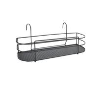 Louis Moulin Support de Plantes Fil Design 60x24,5x19,5 cm - Anthracite - Made in France